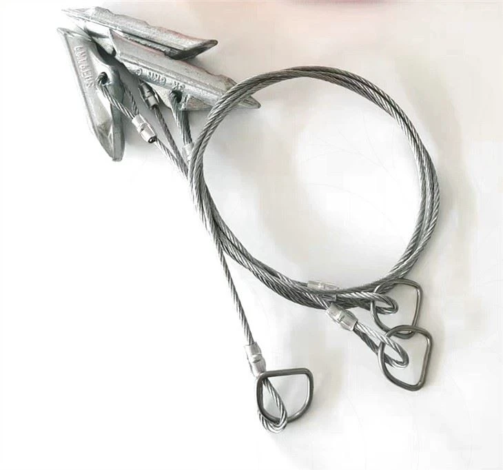 Bullet Anchor nrog Anti-tub sab tub nyiag Loop
